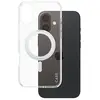 CARE by PanzerGlass Coque Kickstand MagSafe iPhone 16 Plus - Argent
