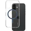 CARE by PanzerGlass Coque Urban Combat MagSafe Apple iPhone 16 - Transparent / Bleu