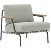 Fauteuil de jardin en acier et tissu vert-gris 73x86,5cm - Muuto