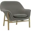 Fauteuil en chêne laqué steelcut trio ultra Drape - Normann Copenhagen
