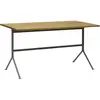 Bureau gris en bois de chêne 150 x 75 cm Kip - Normann Copenhagen