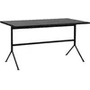 Bureau noir en bois de pin foncé 150 x 75 cm Kip - Normann Copenhagen