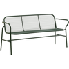 Normann Copenhagen - Banc avec dossier Vig - Vert - Acier thermolaqué ...
