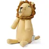 Liewood - Peluche lion Hedvig en coton bio Jaune taille unique