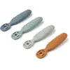 Liewood Lot de 4 cuillères d'apprentissage Caelia Whale Blue Multi Mix