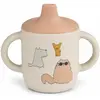 Tasse à bec en silicone Neil Cats and Dogs