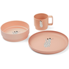 Liewood - Set repas Archi Cat/Tuscany rose taille unique