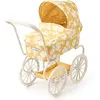 Landau pour poupée Adaline Flower Lemon Yellow