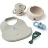 Liewood Set Repas 5 Pièces Mileah - Dino Roar Dove Blue