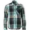 Chemise en flanelle MASCOT Customized - 22904-446-Vert Forêt-XXXL