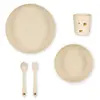 Konges Slojd Coffret repas Citron (4 pièces)