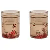 Konges Slojd Lot de 2 gobelets à paillettes Cherry