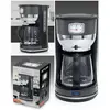 Muse Cafetiere Retro Vintage Inox 1.4 L 10 Tasses 1000w Sans Fil Noire Inox Poignée Ergonomique