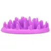 Karlie Gamelle plateau anti glouton 27 cm violet pour chat