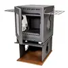 Poêle à bois - NORDISK - Torden - Noir - 17 kg - 40 cm - Convection efficace