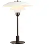 Lampe de table en laiton blanc 33 x 45 cm PH 3½-2½ - Louis Poulsen