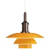 LOUIS POULSEN lampe à suspension PH 3 1/2 3 (Jaune - Aluminium)