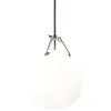 LOUIS POULSEN lampe à suspension MOSER (Ø 185 mm - verre opalin)