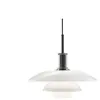 Louis Poulsen Suspension en verre PH 4½-4 chrome - 5741086430