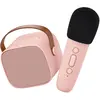 Lalarma Boîte karaoké enceinte et micro Rose