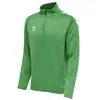 Hummel Veste de survêtement semi-zippée Core XK Poly vert XL