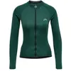 Maillot à manches longues full zip femme Newline Core Vert XL 500122-6284
