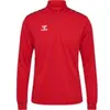 Hummel Veste de survêtement demi-zippé Authentic rouge M