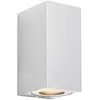 Non communiqué Applique extérieure 2x GU10 Nordlux Canto Maxi Kubi 2 49731001 blanc