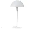 Nordlux Lampe de table simple en métal blanc et abat-jour en forme de dôme
