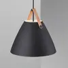 Design For The People STRAP-Suspension Métal/Cuir Ø36cm