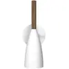 DFTP by Nordlux Applique murale Pure en blanc avec élément en bois