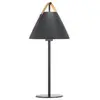 Design For The People STRAP-Lampe à poser Métal/Cuir H55cm