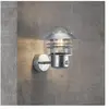Nordlux BLOKHUS SENSOR-Applique d'extérieur avec détecteur acier H23cm