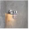 Home Nordlux BLOKHUS DOWN-Applique d'extérieur acier galvanisé H23cm Argenté