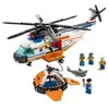 LEGO - L'hélicoptère et le canot de sauvetage des garde-côtes