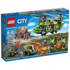 Lego City 60125: L'hélicoptère de transport du volcan