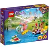 Lego Friends - L'hélicoptère De Sauvetage De La Clinique Vétérinai...