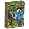 LEGO® Minecraft  21148 Steve Minecraft BigFig avec perroquet