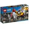 LEGO® City Mining 60185 L'excavatrice avec marteau piqueur