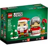 Lego 40274 brickheadz - le père et la mère noël
