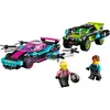 LEGO City Les voitures de course modifiées 60396