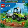 LEGO® City 60390 Le Tracteur Forestier, Jouet Remorque, Véhicule Agricole, Figurines Animaux