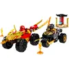 LEGO® Ninjago 71789 Le combat en voiture et en moto de Kai et Ras