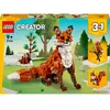LEGO Creator 3-en-1 Les animaux de la forêt: Le renard roux 31154