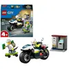 LEGO City La course-poursuite en moto de police 60455