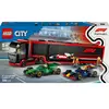 LEGO City - Camion de F1 avec voitures de F1 RB20 et AMR24 - 60445
