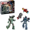 LEGO Marvel Iron Man et War Machine contre les drones de Hammer 76320