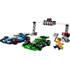 LEGO City Grille de départ de F1 avec des voitures VCARB et Sauber 604...