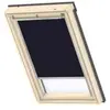 VELUX Original Store Occultant, Cadre Argenté, M04, M34, Bleu Foncé