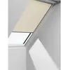 VELUX Store Original Occultant Beige Clair, Cadre Argenté, DKL 102